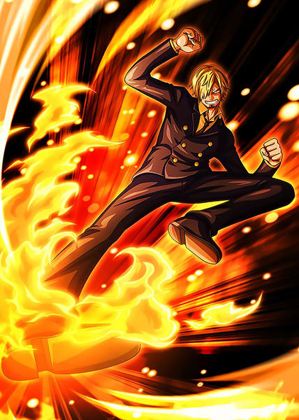 Diable Jambe Sanji One Piece Poster