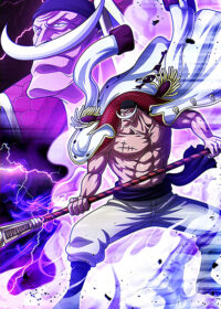 Emperor Edward Newgate aka Whitebeard One Piece Poster