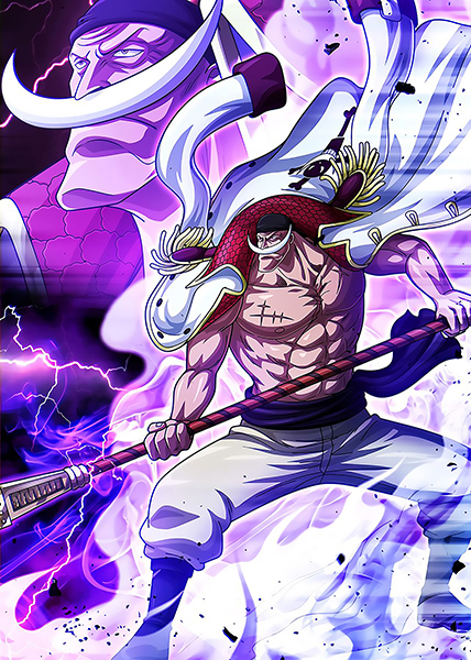 Emperor Edward Newgate Aka Whitebeard One Piece Poster