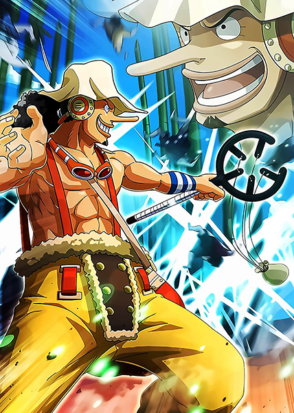 God Usopp One Piece Poster