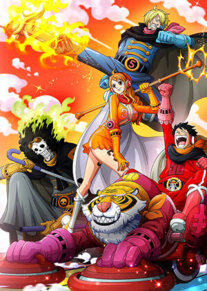 One Piece Raid Suit Cosplay Poster