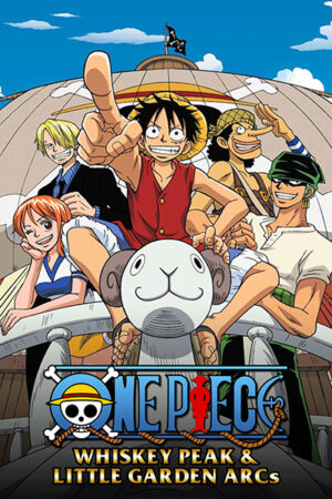 One Piece Whiskey Peak And Little Garden Saga Poster