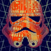 Star wars Stormtrooper Chipped Poster