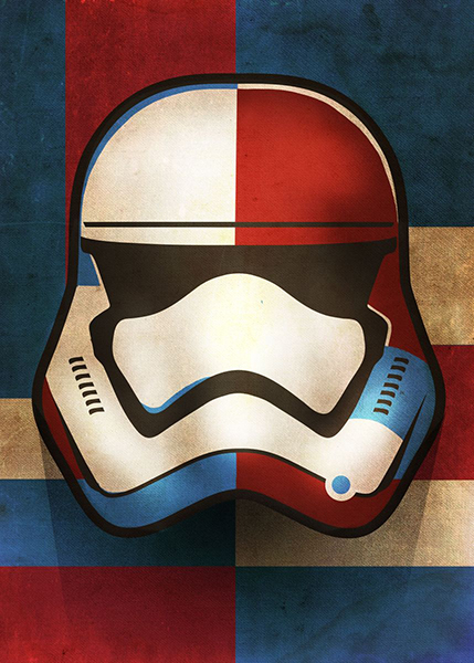 Star wars Stormtrooper First Order Poster