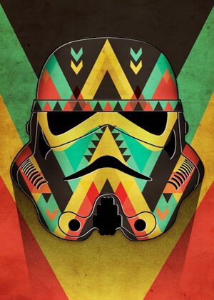 Star wars Stormtrooper Organic Poster