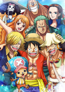 Straw Hat Crew Family One Piece Poster