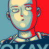 One Punch Man Saitama Pop Art Poster