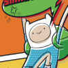 Adventure Time Righteous Hero Shmow Zow Poster