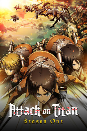 Attack On Titan Monster Charge Poster