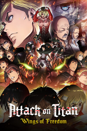 Attack On Titan Monster Charge Poster