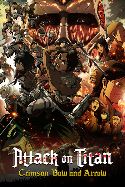 Attack On Titan Monster Charge Poster