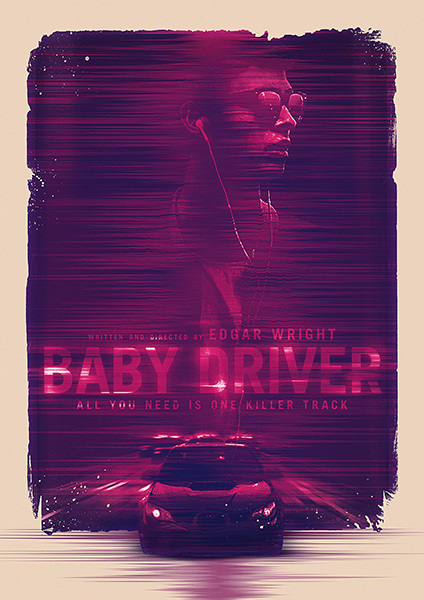 Baby Driver 2017 Poster