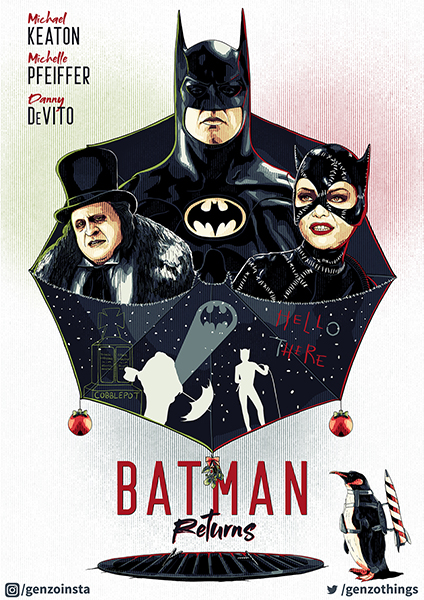 Batman Returns 1992 Poster