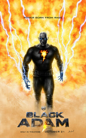 Black Adam Movie Poster