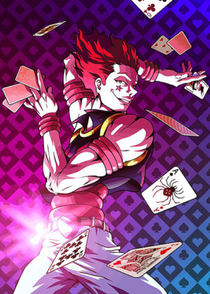 Bungee Gum Hisoka Morow Poster