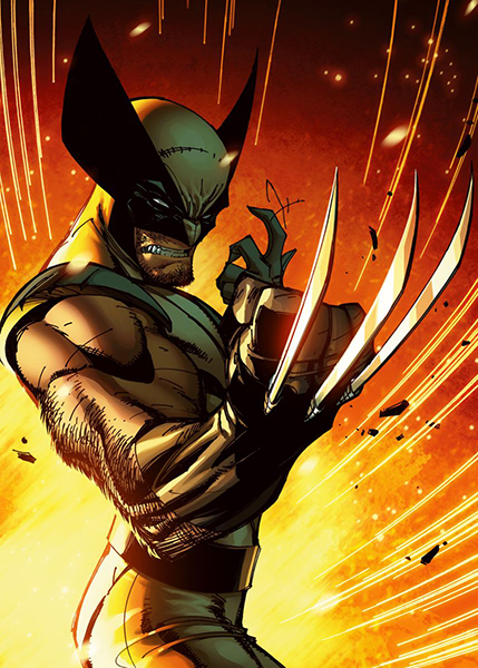 Dc Comics Wolverine Poster