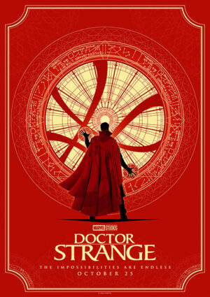 Doctor Stange Minimal Poster