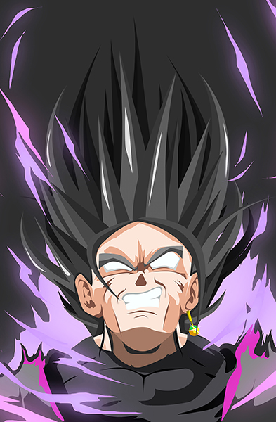 Dragon Ball Goku Black Poster