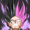 Dragon Ball Goku Black Saiyan X Super Saiyan Poster