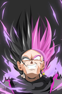 Dragon Ball Goku Black Saiyan X Super Saiyan Poster