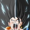 Dragon Ball Goku Majin Power Up Poster