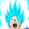 Dragon Ball Goku Super Blue Boost Art Poster