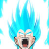 Dragon Ball Super Vegeta Blue Art Poster