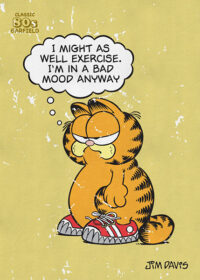 Garfield Bad Mood Poster