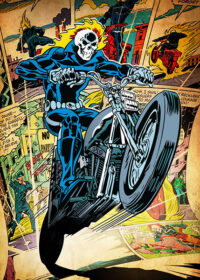 Ghost Rider Comic Poster