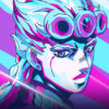 Giorno Giovanna Jojo's Bizarre Adventure Retro Poster