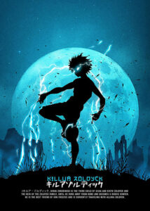 Godspeed Killua Zoldyck Poster