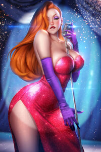 Hot Singer Jessica Rabbit Poster