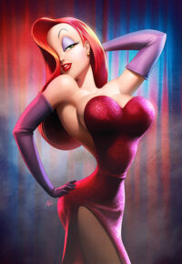 Jessica Rabbit Who Framed Roger Rabbit Poster