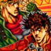 Jonathan Joestar And Dio Brando Phantom Blood Poster