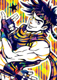 Joseph Joestar Jojo's Bizarre Adventure Poster