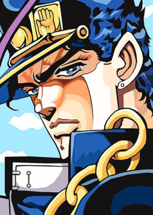 Jotaro Jojo's Bizarre Adventure Poster