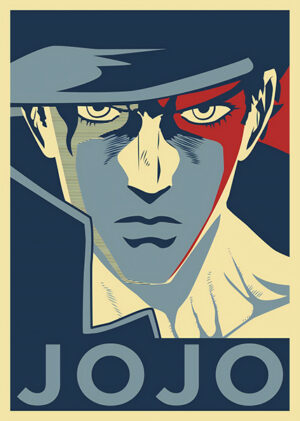 Jotaro Kujo Jojo's Bizarre Adventure Poster