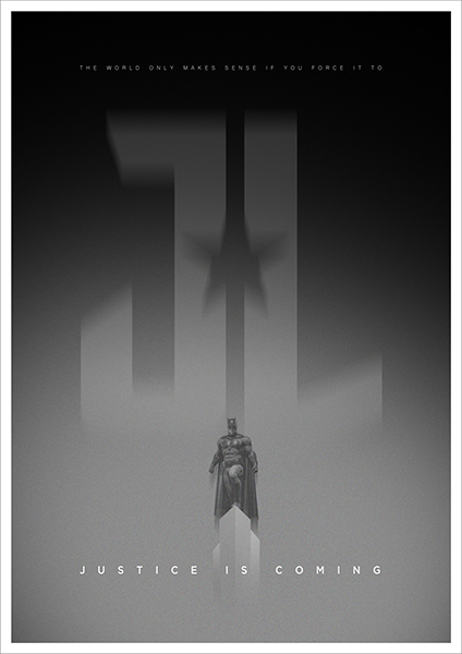 Justice League Character Batman Poster