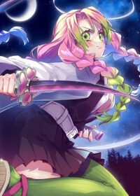 Love Hashira Mitsuri Kanroji Demon Slayer Poster