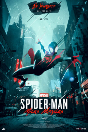 Marvel Spider-man Miles Morales Be Yourself Poster