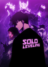 Neon Solo Leveling Poster