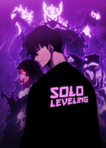 Neon Solo Leveling Poster