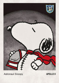 Peanuts Astronaut Snoopy Poster