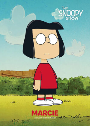 Peanuts Marcie Snoopy Show Poster