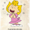 Peanuts Sally Quote Poster