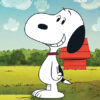 Peanuts Smiling Snoopy Poster