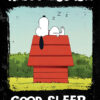 Peanuts Snoopy Happiness Is Good Sleep Poster