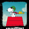 Peanuts Snoopy Up For An Adventure Poster