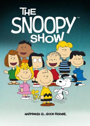 Peanuts The Snoopy Group Show Poster