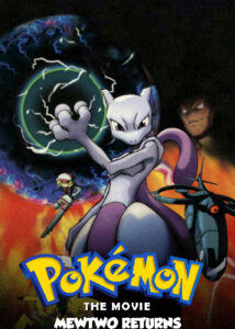 Pokemon Mewtwo Returns 2001 Poster